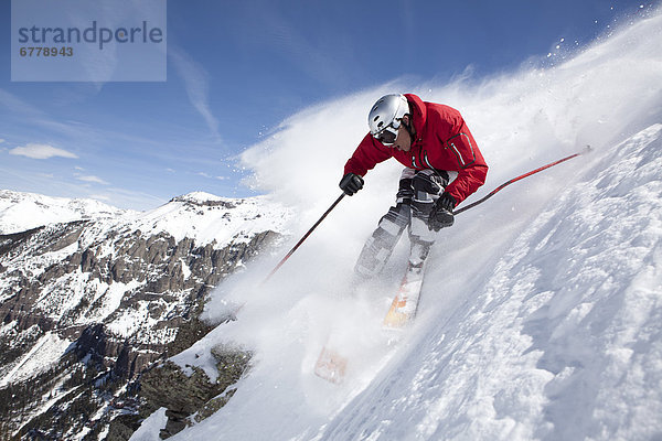 Vereinigte Staaten von Amerika  USA  Skiabfahrt  Abfahrt  Colorado  Telluride