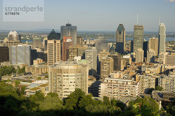 Skyline  Skylines  hoch  oben  Monarchie  Berg  Montreal  Quebec