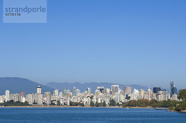 Skyline Skylines Großstadt zeigen British Columbia grau Vancouver