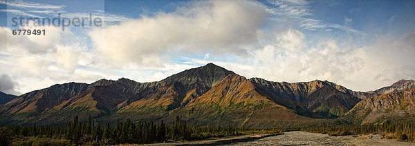 Berg  Sonnenaufgang  Kluane Nationalpark  Yukon
