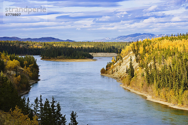 nahe  Fluss  Bundesstraße  Yukon