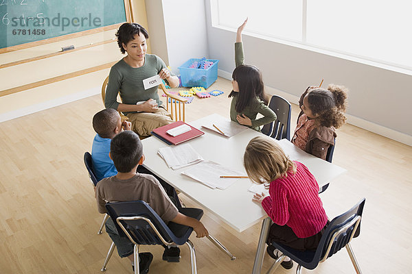 Lehrer  Schule  5-9 Jahre  5 bis 9 Jahre