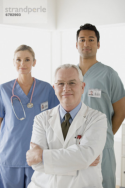 Porträt von drei Ärzte