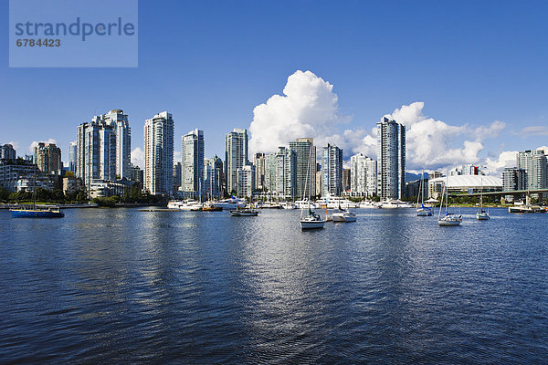 Skyline  Skylines  Hafen  Großstadt  Bach  unaufrichtig  British Columbia  Vancouver