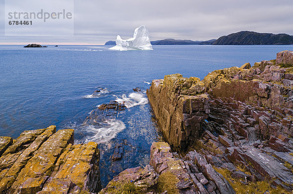 Eisberg  fließen  Cape Bonavista  Bucht  Halbinsel