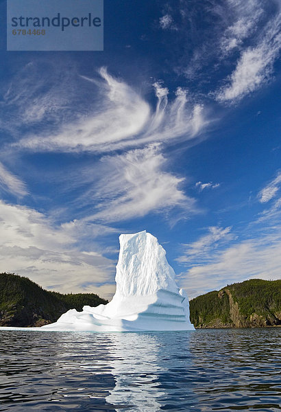 Eisberg  fließen  Cape Bonavista  Bucht  Halbinsel