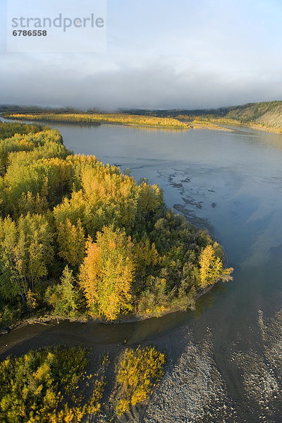 Sonnenaufgang  Fluss  Yukon