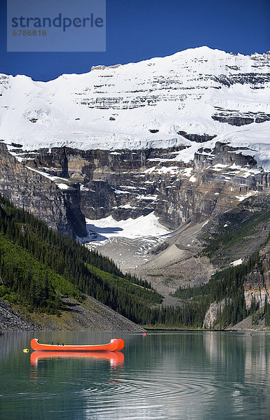 See  Hintergrund  Kanu  Banff Nationalpark  Alberta  Kanada