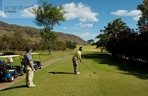 Mann  Spiel  Loch  2  Hawaii  japanisch  Oahu