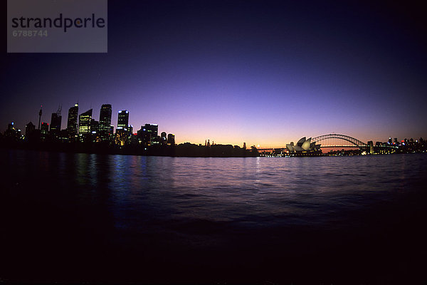 Fischereihafen Fischerhafen Opernhaus Oper Opern sehen Nacht Australien Sydney