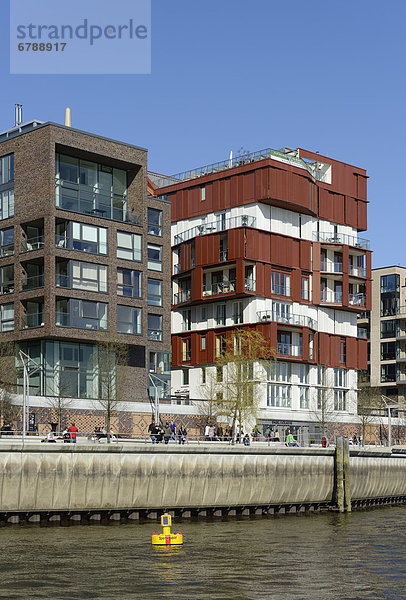 Europa Gebäude Büro Nachbarschaft Hamburg - Deutschland Dalmannkai Deutschland Grasbrookhafen HafenCity modern