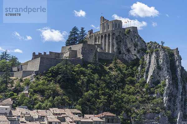 Zitadelle  Sisteron  Provence-Alpes-CÙte díAzur  Frankreich  Europa