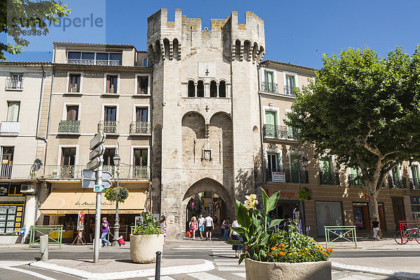 Stadttor  Manosque  Provence-Alpes-CÙte díAzur  Frankreich  Europa