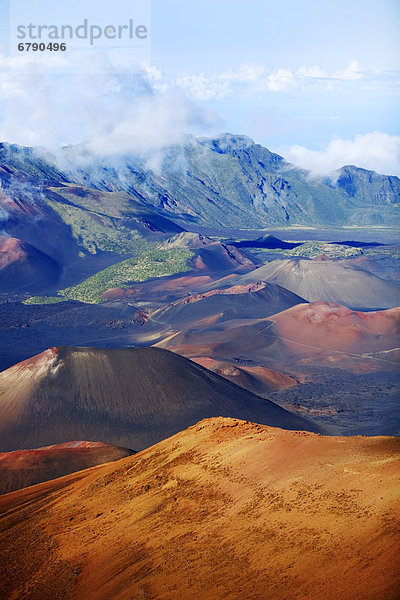 Hawaii  Maui  Haleakala Nationalpark  Haleakala Krater.