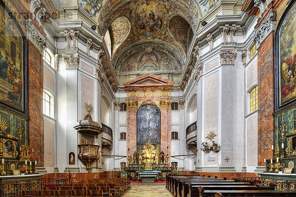 Elisabethinenkirche zum Hl. Franciscus Seraphicus  Linz  Oberösterreich  Österreich  Europa