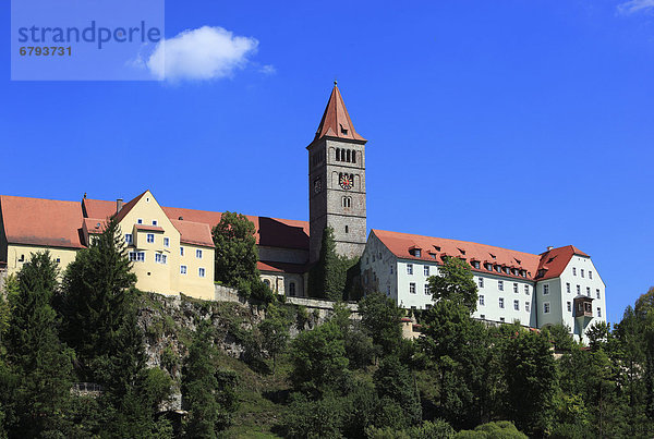Das Kloster Sankt Petrus in Kastl  Benediktinerkloster  Landkreis Amberg-Sulzbach  Oberpfalz  Bayern  Deutschland  Europa