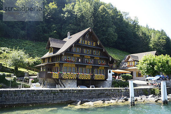 Europa Nostalgie Besuch Treffen trifft alt Platz schweizerisch Schweiz