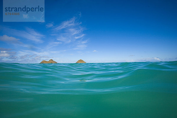 Ozean  Insel  Ansicht  Hawaii  Oahu