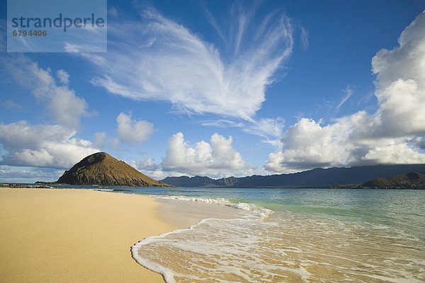 Strand  Insel  Ansicht  Hawaii  Oahu