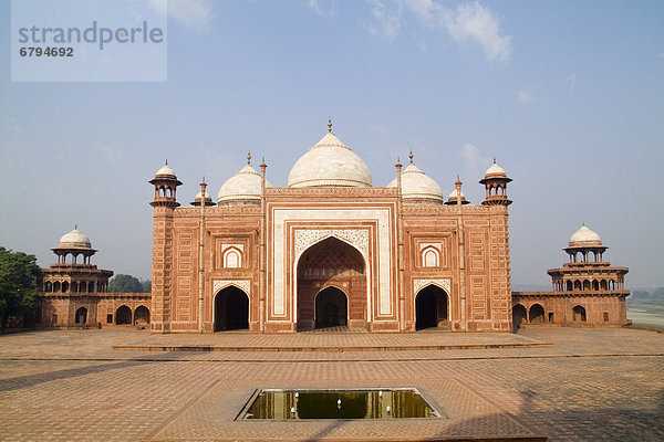 Stein  Agra  braun  Indien  Moschee
