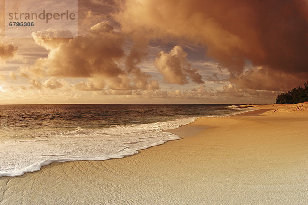 Wasserrand  Wasser  Schönheit  Strand  Sonnenuntergang  Sand  Hawaii  North Shore  Oahu