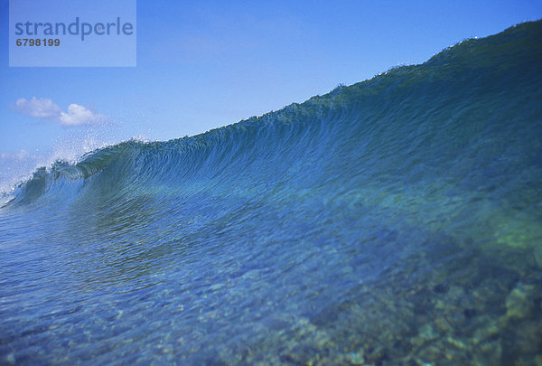 über  Anfang  Hawaii  Riff  Wasserwelle  Welle