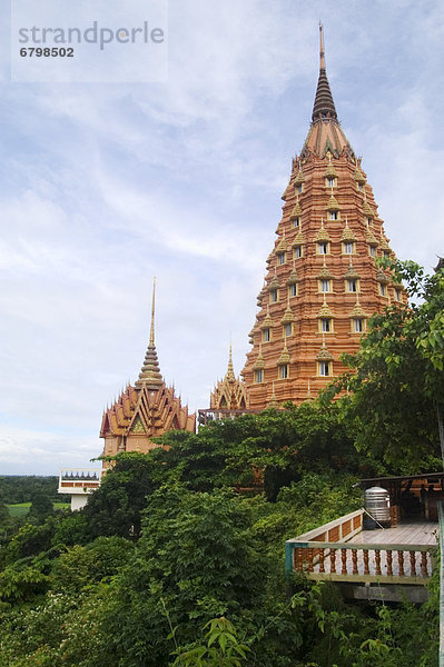 Architektur  verziert  Kanchanaburi  Thailand