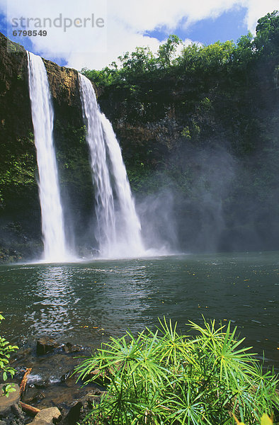 leer Wasserfall 3 Ähnlichkeit Hawaii Kauai
