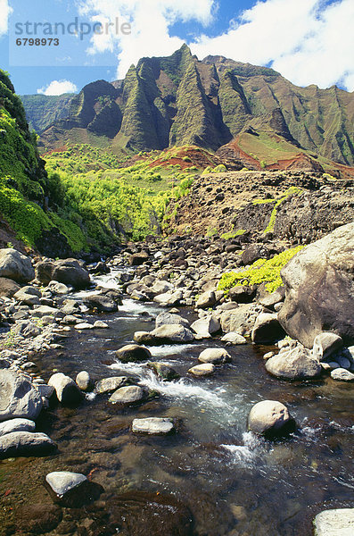 Berg  ankommen  Hawaii  Kalalau  Kauai