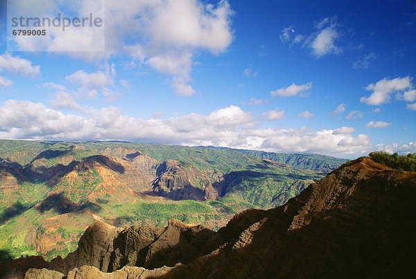 blauer Himmel wolkenloser Himmel wolkenlos Hawaii Kauai