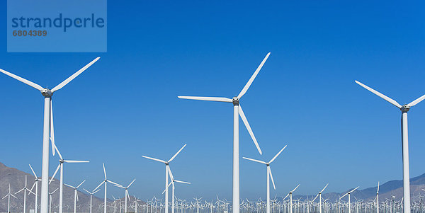 Vereinigte Staaten von Amerika USA Kalifornien Palm Springs Windpark