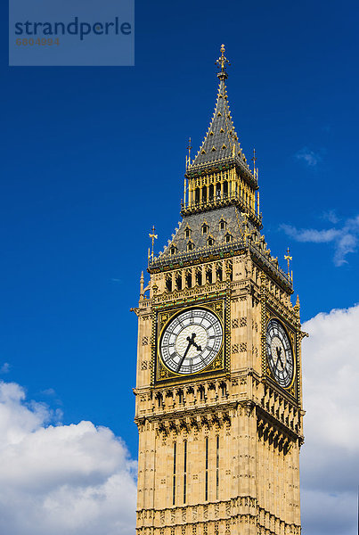 Großbritannien  London  Detail von Big Ben