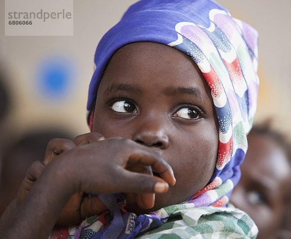 Schal  Kleidung  Mädchen  Afrika  Mosambik