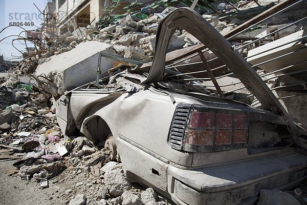 Verkehr  Kollaps  Gebäude  Erdbeben  Haiti