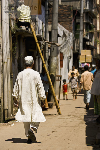 Mensch  Menschen  gehen  Straße  Großstadt  Hauptstadt  Bangladesh