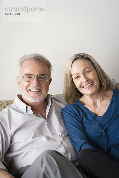 Portrait of smiling älteres Paar