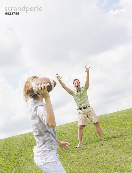 Football  spielen