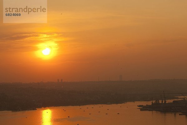 Tischset  über  Istanbul  Sonne