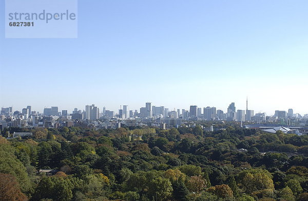 Tokyo  Hauptstadt  schießen  Fernsehantenne