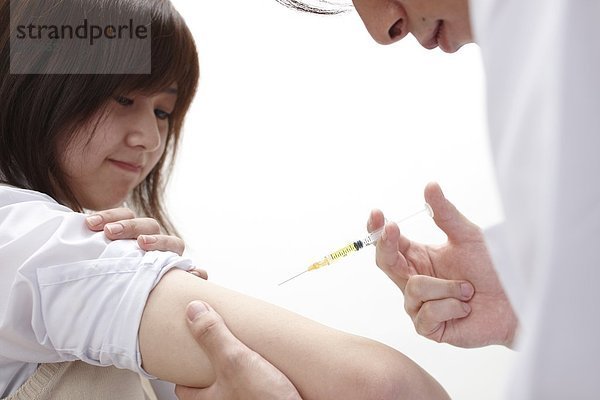 Frau  Impfung  jung