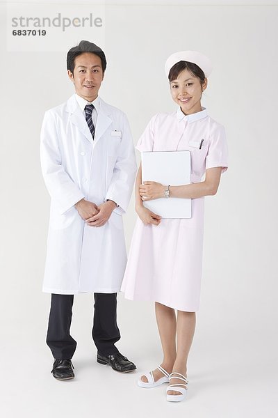 Portrait des Arztes und Krankenschwester