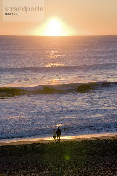 Strand  Morgendämmerung