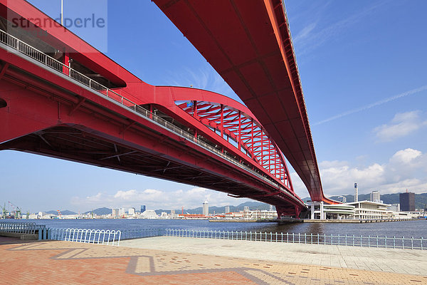 Hafen  Brücke  Hyogo  Honshu  Japan  Kobe