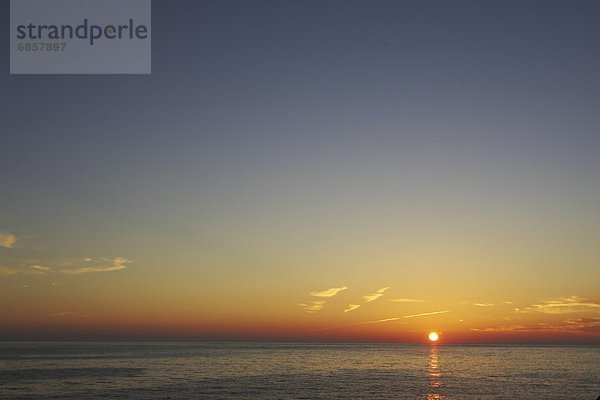 Tischset  über  Ozean  Sonne