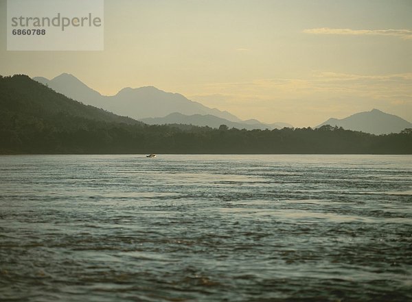 Berg  Fluss  Südostasien  Laos