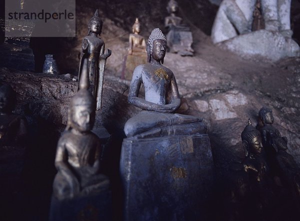 Statue  Höhle  Südostasien  Buddha  Laos