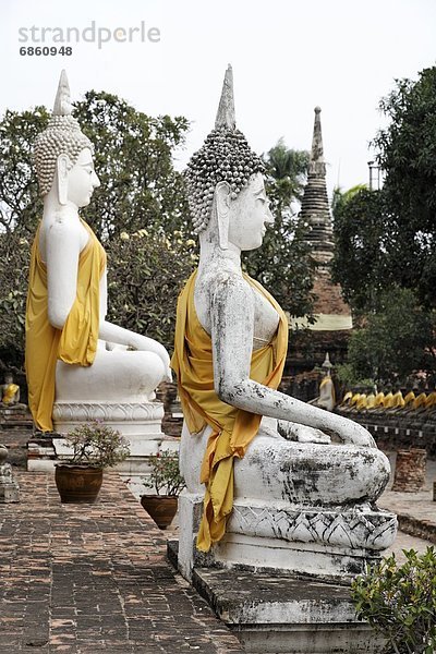 Statue  Ayuthaya  Buddha  Thailand