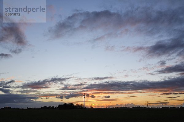 Ländliches Motiv ländliche Motive Europa Schönheit Sonnenuntergang über Zimmer Niederlande