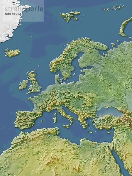 Europa  Landkarte  Karte