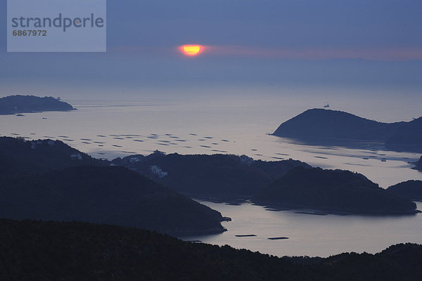 Mushiage Bay in Seto  Okayama Prefecture